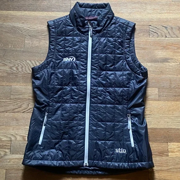 Stio Embroidered Women’s Boundary Black Azura Vest - Picture 12 of 14